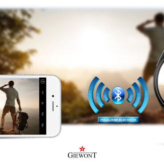 Smartwatch GIEWONT Vertex SmartCall GW450-1 Carbon/Carbon Silikon - 11