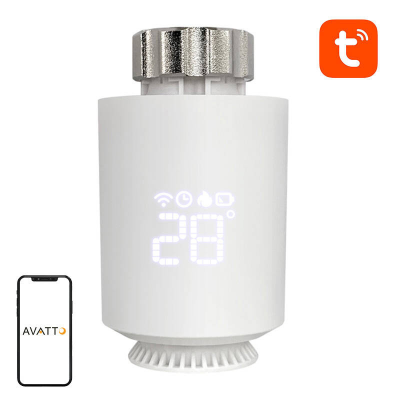  AVATTO TRV06 Zigbee 3.0 Tuya thermostatic head
