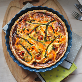 Naczynie do tarty Emile Henry 28 cm morskie - 3