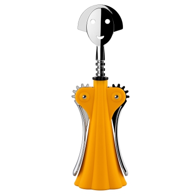 Alessi Anna G. corkscrew, yellow