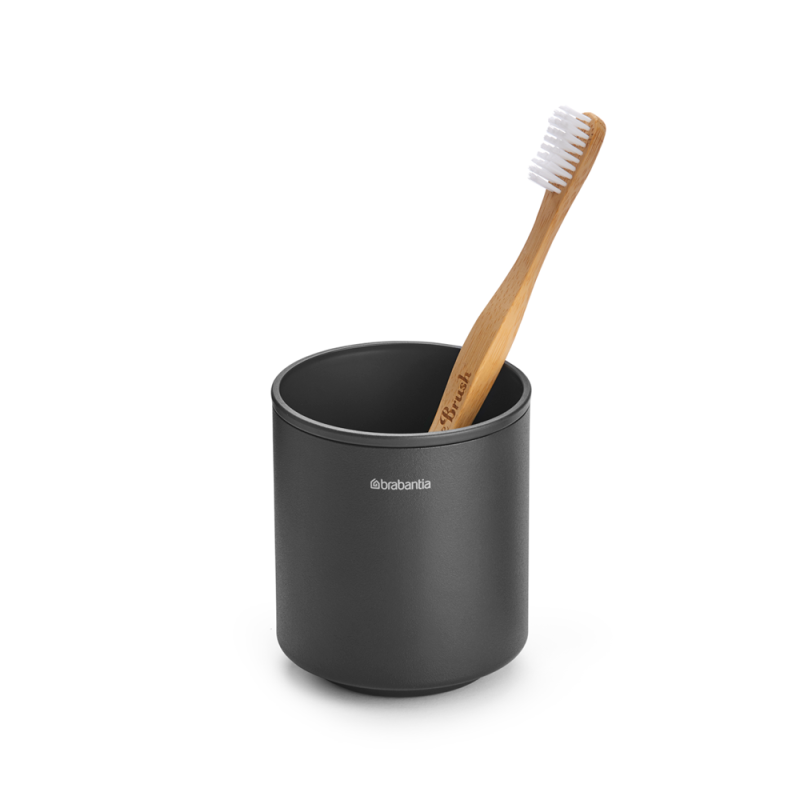 Kubek na szczoteczki do zębów Brabantia MindSet Grey