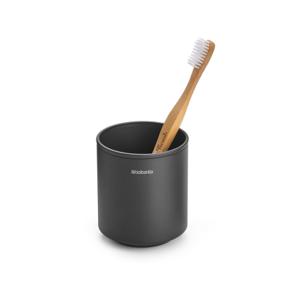 Kubek na szczoteczki do zębów Brabantia MindSet Grey
