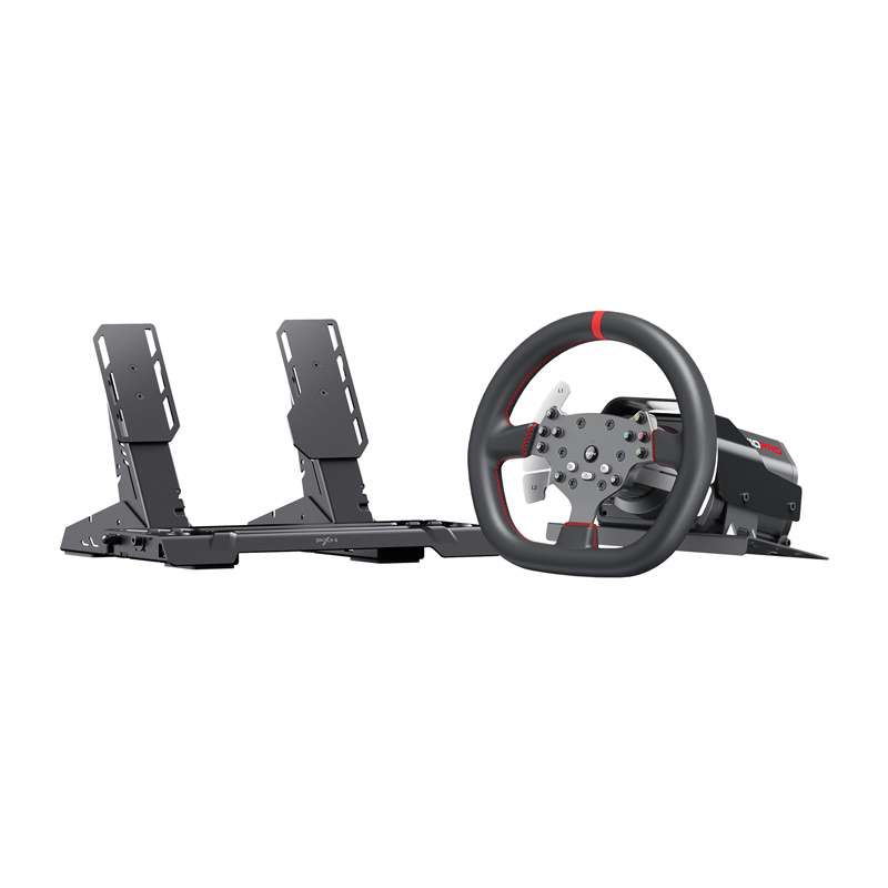 PXN V10 Ultra simracing kit: steering wheel, pedals, and clamps