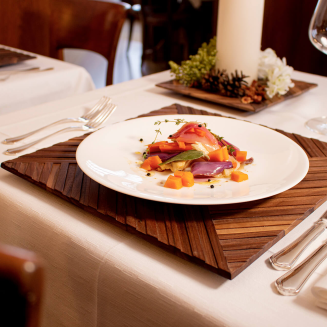 Podkładka pod talerz z drewna orzechowego Artelegno 33 cm - 2