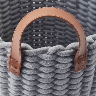 Kosz na pranie Aquanova Rudon grey 55 cm | CENA BLACK WEEKS - 2