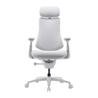 Krzesło ergonomiczne LiberNovo Omni Pro 45cm (białe) - 2