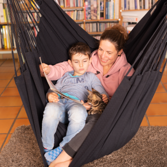Siedzenie wiszące La Siesta Cumbia Organic Onyx Comfort - 5