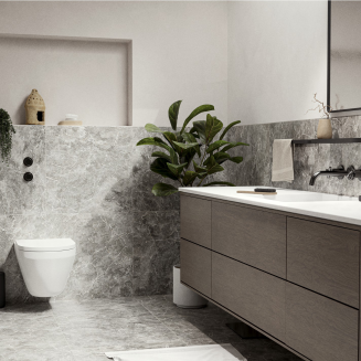 Pojemnik ścienny na papier toaletowy Zone Denmark Rim Black - 5