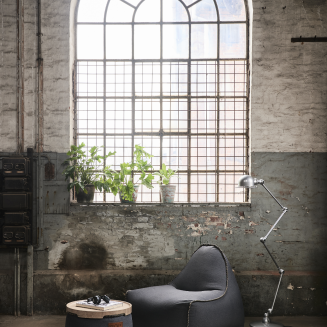 Pufa SACKit Canvas Lounge Chair Petrol - 5