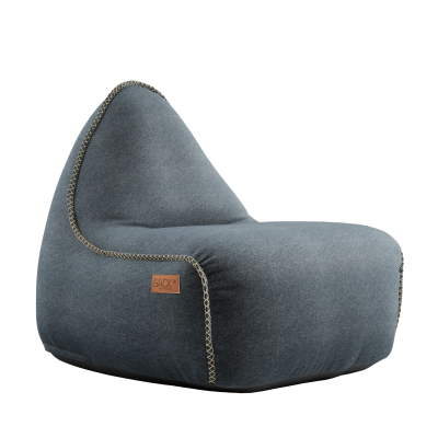 Pufa SACKit Canvas Lounge Chair Petrol