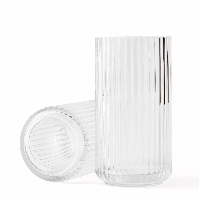  Lyngby vase 20 cm transparent