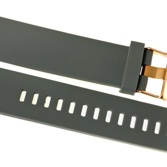 Pasek silikonowy SZARY-RÓŻOWE ZŁOTO U15-20-1 - 4