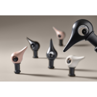Korek do wina Bird Zone Denmark Rocks Silver | BESTSELLER | SZYBKA WYSYŁKA - 4