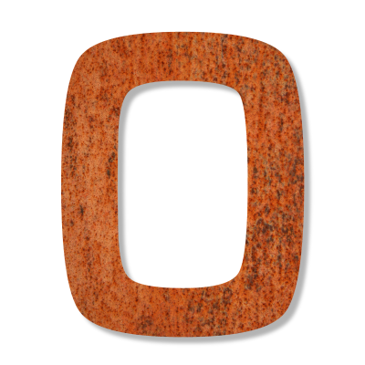  House number Keilbach Iron Number "0" 24 cm