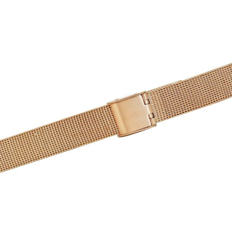 Bransoleta Siatka Różowe Złoto 12 mm 301RG12 - 3