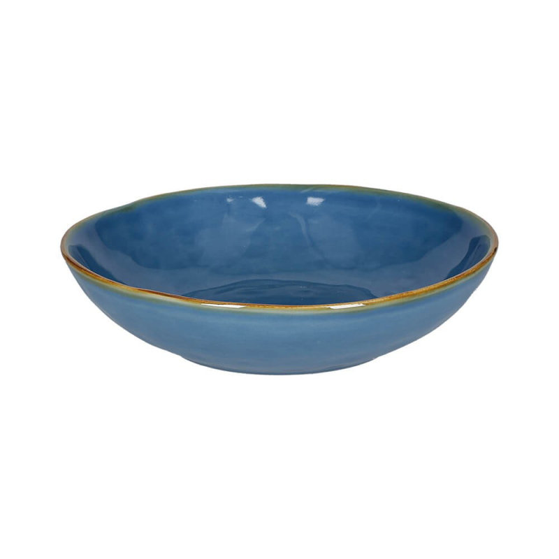  Rose&Tulipani | Set of 4 Concerto Blu Avio soup plates - Navy blue, 21 cm