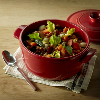  Emile Henry round ceramic pot, 2.5 l, red - 3