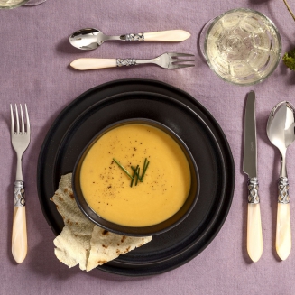 Nóż do wędlin Casa Bugatti Aladdin Ivory/Steel - 2