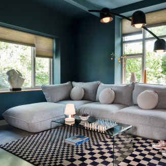 Sofa Fatboy Sumo Loveseat Boucle Light Grey Melange - 9