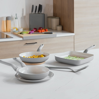 Zestaw patelni BergHOFF Balance Moonmist z łopatką - 13