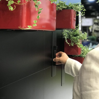 Uchwyt magnetyczny do montażu ściennego donic Lechuza Cube - 4