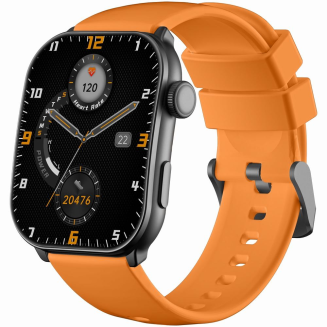Smartwatch Męski GRAVITY GT28-2 Pasek + Bransoleta Pomarańczowo Czarny - 3