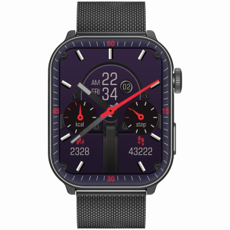Smartwatch Męski GRAVITY GT28-2 Pasek + Bransoleta Pomarańczowo Czarny - 4