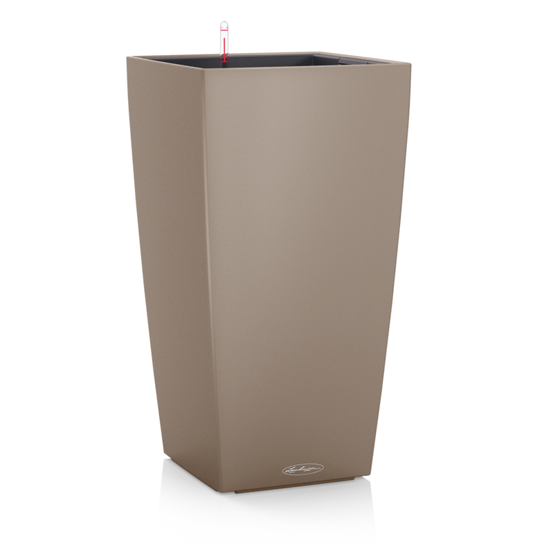 Donica Lechuza Cubico Color 22 | 30 | 40 piaskowy brąz