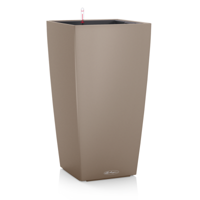 Donica Lechuza Cubico Color 22 | 30 | 40 piaskowy brąz