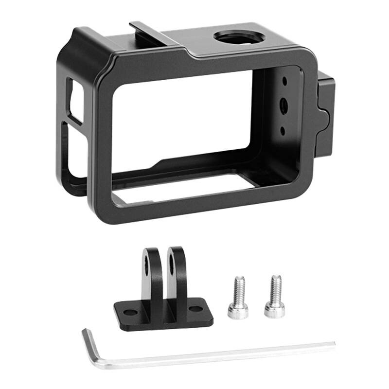 Obudowa metalowa PULUZ DJI Osmo Action 3/4 zimna stopka