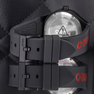 Zegarek Męski HUGO Lit For Him Black 1530343 + BOX - 4