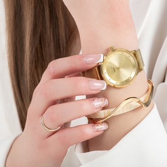 Zegarek Damski Giewont Sapphire Złoty GW4130-B2 - 4