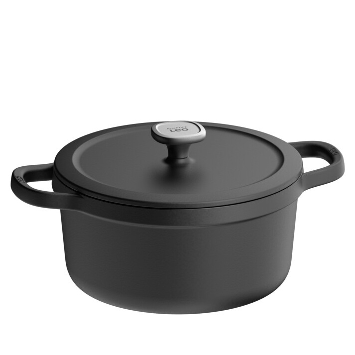 Garnek żeliwny z pokrywą BergHOFF Graphite 5.7 l
