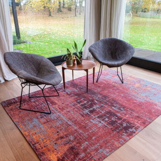 Okrągły dywan Louis de Poortere Atlantic Streaks nassau red - 6