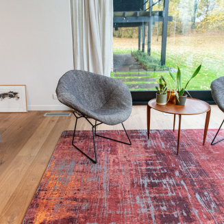 Okrągły dywan Louis de Poortere Atlantic Streaks nassau red - 13