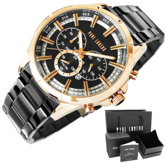 Zegarek Męski Paul Lorens PL13605B-1A4 - 2