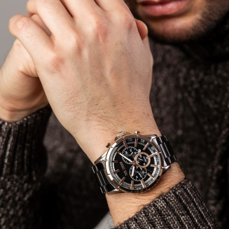 Zegarek Męski Paul Lorens PL13605B-1A4 - 8