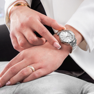 Zegarek Damski Giewont Sapphire Srebrny GW2360-B1 - 6