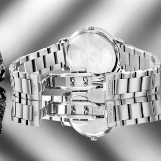 Zegarek Damski Giewont Sapphire Srebrny GW2360-B1 - 8