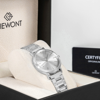 Zegarek Damski Giewont Sapphire Srebrny GW2360-B1 - 9