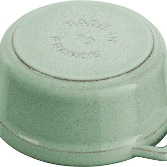 Mini garnek żeliwny okrągły Staub - 250 ml, Miętowy - 3