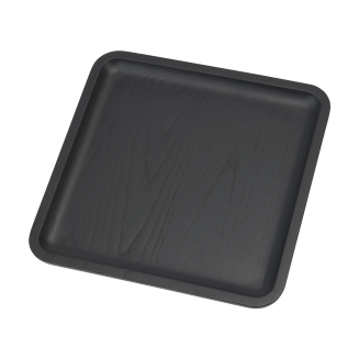 Taca drewniana Aquanova Cole Black 28x28 cm - 3