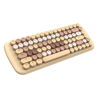 Bezprzewodowa klawiatura mechaniczna MOFII z Bluetooth ROMI 2.4G (Brązowa) - 2