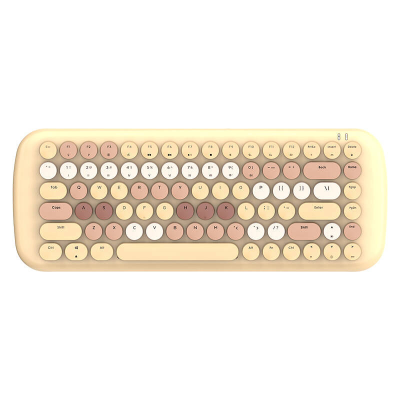 Bezprzewodowa klawiatura mechaniczna MOFII z Bluetooth ROMI 2.4G (Brązowa)