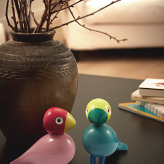  Wooden figurine Kay Bojesen Songbird Ruth 15 cm - 7