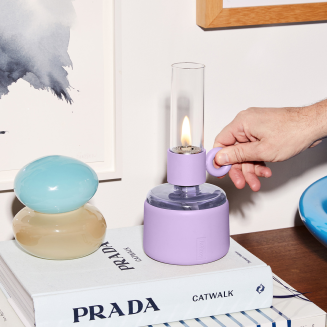 Lampa oliwna Fatboy Flamtastique XS Lilac - 6