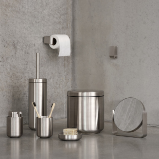Kubek na szczoteczki do zębów Zone Denmark Ume Brushed steel - 6