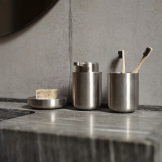 Kubek na szczoteczki do zębów Zone Denmark Ume Brushed steel | SZYBKA WYSYŁKA 24H - 4