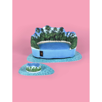 Legowisko dla psa United Pets Maledives z matą - 3