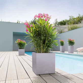  Lechuza Canto Stone flowerpot 30 cubes, white quartz - 8